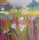 "Coastal Garden" by Marsha Connell - Oil