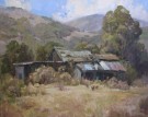 "Chicken Coop" by Anita Hampton - Oil