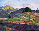 "Paso Purples" - Oil