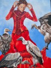 "Vultures" - Acrylic