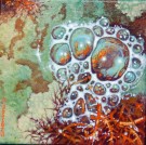 "Tide Pool Bubble" by Gregory Simmons - Acrylic