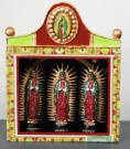 "Four Faces Of Guadalupe" by Kathleen De Palma - Mixed